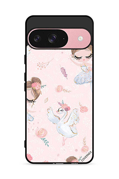 Covernex غطاء حماية لهاتف جوجل بيكسل 9 - دوللي جيرل آند فلاورز