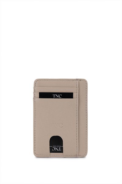 Tamer Tanca Unisex Genuine Leather Mink Card Holder