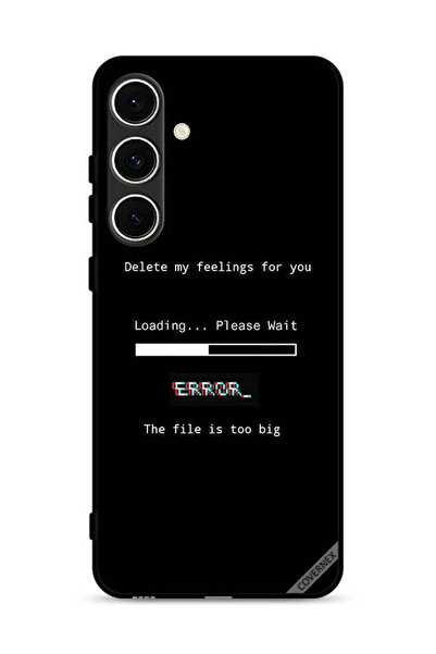 Covernex Samsung Galaxy S24 FE 5G Protective Case Cover Delete My Feelings Fo...