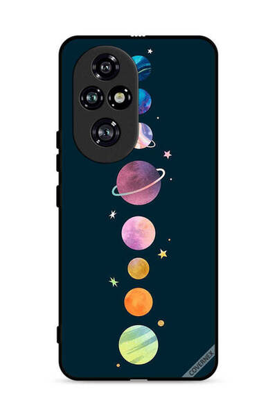 Covernex غطاء حماية لهاتف Honor 200 Pro 5G بنقشة الفضاء والنجوم