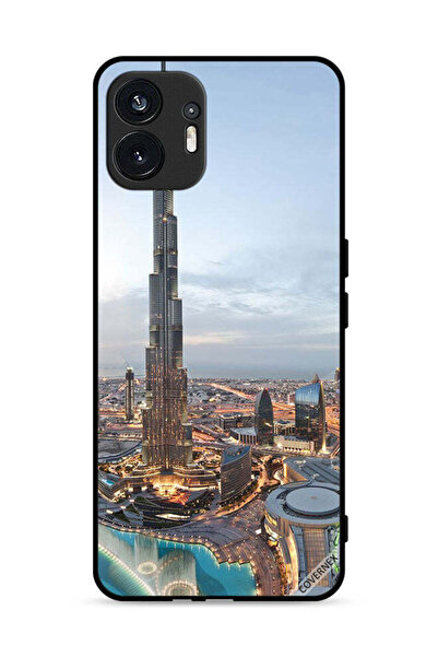 Covernex غطاء حماية لهاتف Nothing Phone (2) 5G بمنظر جميل لوسط مدينة دبي