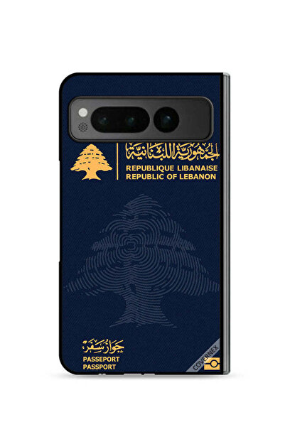 Covernex غطاء حماية لهاتف جوجل بيكسل فولد 5G - جواز سفر لبناني
