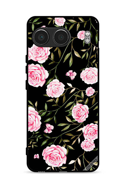 Covernex غطاء حماية لهاتف OnePlus Nord 4 5G وردي اللون في مجموعات من الأوراق ...
