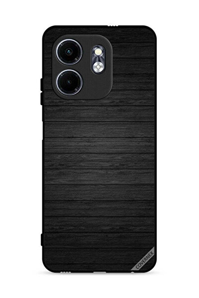 Covernex Infinix Smart 9 4G Protective Case Cover Dark Wooden Pattern