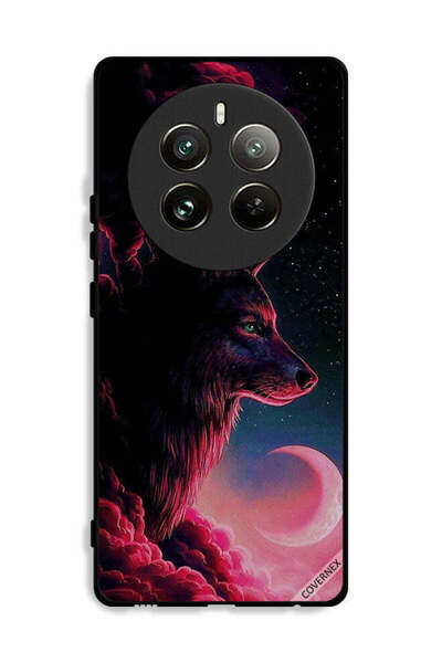 Covernex غطاء حماية لهاتف Realme 12 Pro Plus 5G برسومات الذئب