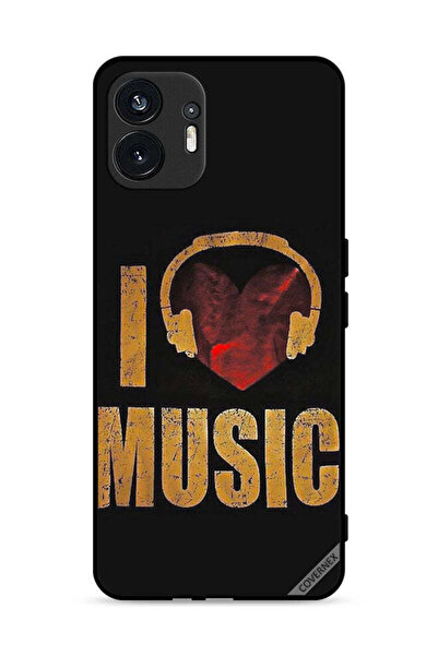 Covernex غطاء حماية لهاتف Nothing Phone (2) 5G عتيق أحب الموسيقى