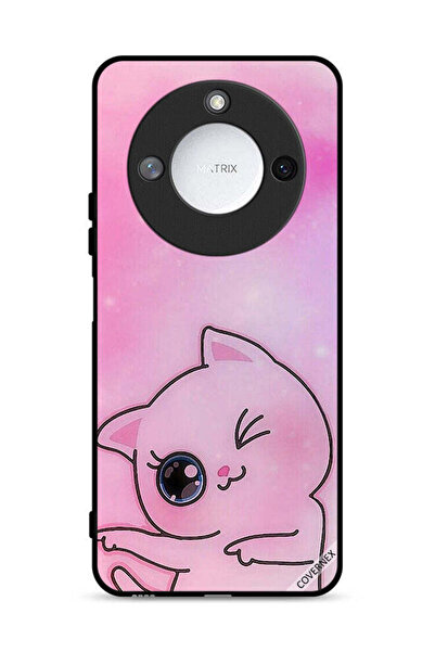 Covernex غطاء حماية لهاتف Honor X60 5G بتصميم قطة Go This Way