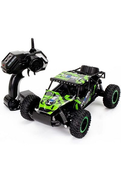 rexa Rock Crawler Remote Control Car – Off-Road RC Vehicle with 4WD Suspension & All-Terrain Tires