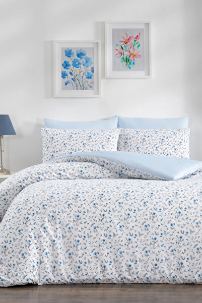 Sheri Home Tekstil Basic Bahar Nevresim (Yorgan Kılıfı)Tr8887366365577