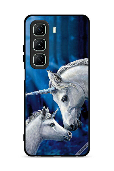 Covernex غطاء حماية لهاتف Infinix Hot 50 5G، محب يونيكورن، يونيكورن صغير