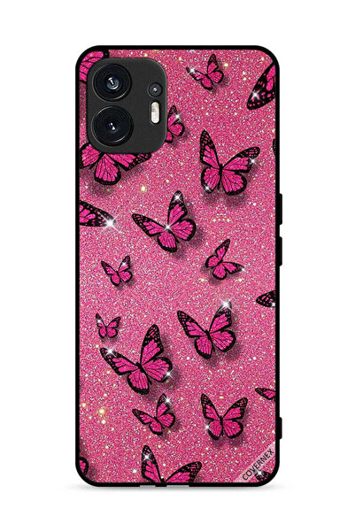 Covernex Nothing Phone (2) 5G Protective Case Cover Glitters & Butterflies
