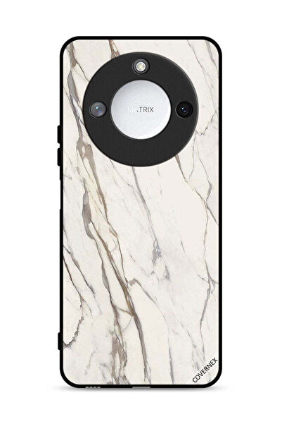 Covernex غطاء حماية لهاتف Honor X60 5G بتصميم رخامي