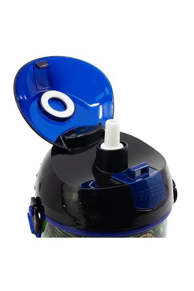 JURASSIC WORLD Children's water bottle, Plastic, Green, 450 ml, Jurassic World