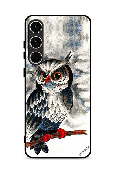 Covernex غطاء حماية لهاتف سامسونج جالاكسي A56 5G برسومات بومة فنية