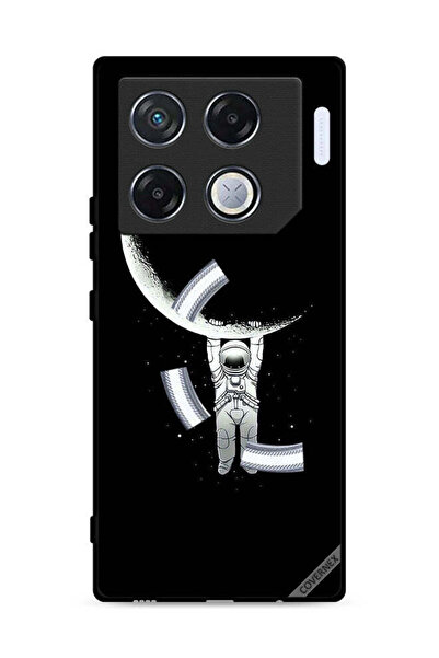 Covernex غطاء حماية لهاتف Infinix GT 20 Pro 5G، صورة رائد فضاء معلق على القمر...