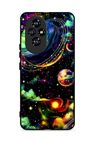 Covernex غطاء حماية لهاتف Honor 200 5G بنقشة نباتات زحل