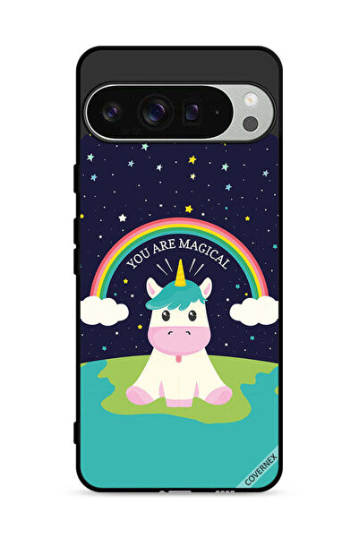 Covernex غطاء حماية لجهاز Google Pixel 9 Pro XL بتصميم وحيد القرن السحري