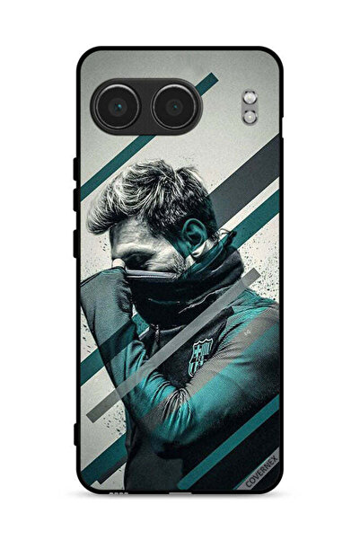 Covernex غطاء حماية لهاتف OnePlus Nord 4 5G بتصميم وجه ميسي المختبئ
