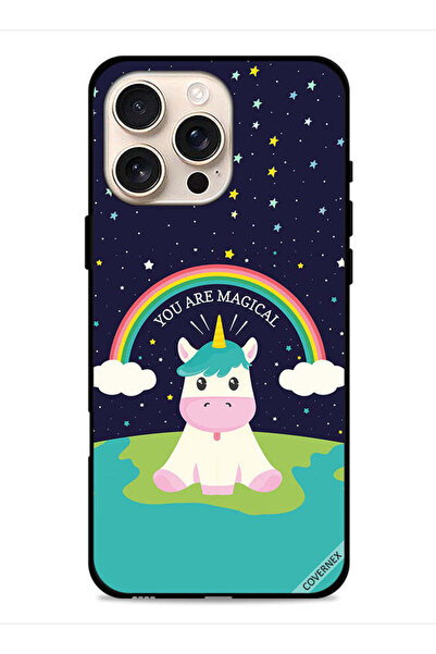 Covernex غطاء حماية لجهاز Apple iPhone 16 Pro بتصميم وحيد القرن السحري