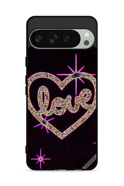 Covernex غطاء حماية لجهاز Google Pixel 9 Pro بتصميم قلب الحب