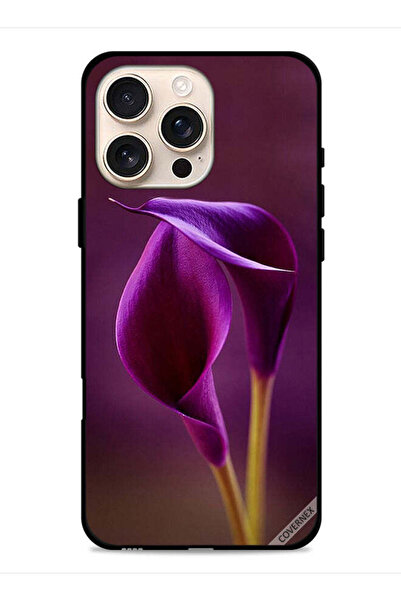 Covernex غطاء حماية لجهاز Apple iPhone 16 Pro Max بتصميم زهرتين جميلتين