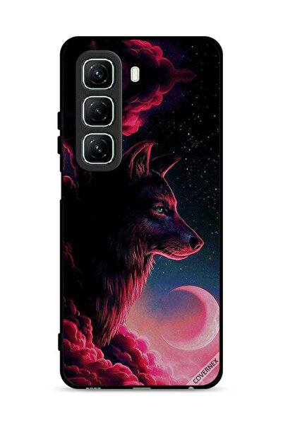Covernex غطاء حماية لهاتف Infinix Hot 50 5G بطبعة فن الذئب