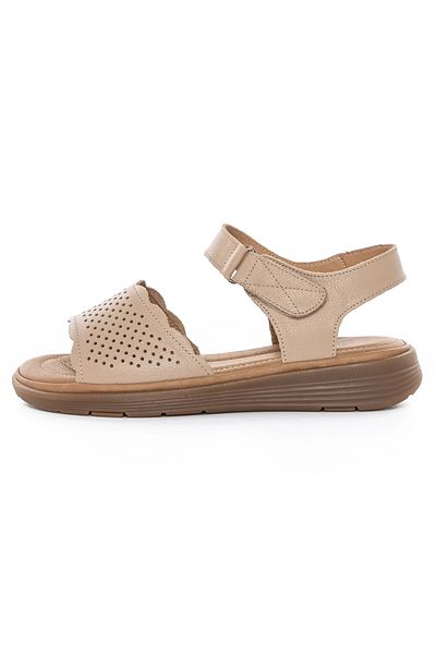 Berliner Women's Sandals with Low Sole 53302 Peach |