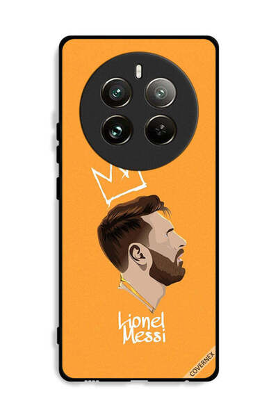 Covernex غطاء حماية لهاتف Realme 12 Pro Plus 5G بتصميم ليو ميسي الملك