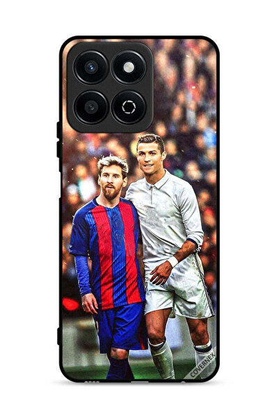 Covernex غطاء حماية لهاتف Honor Play 60 Plus 5G ميسي ورونالدو