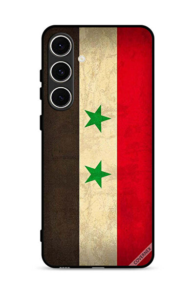 Covernex غطاء حماية لهاتف سامسونج جالاكسي S24 FE 5G بعلم سوريا
