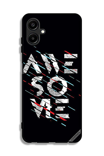 Covernex غطاء حماية لهاتف سامسونج جالاكسي A06 4G بكلمة خطية رائعة