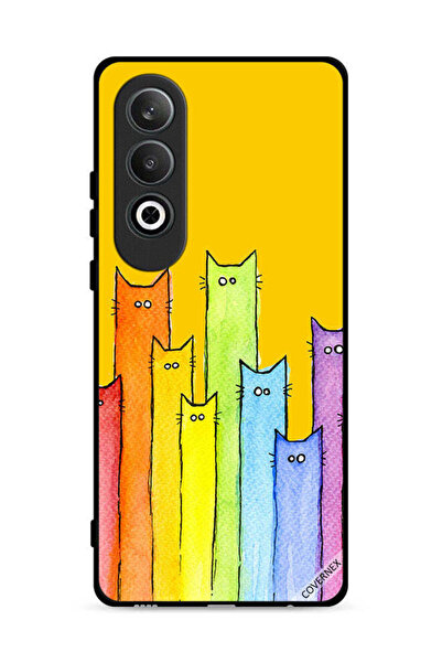 Covernex غطاء حماية لهاتف Oppo K12 5G بتصميم دمية قطة