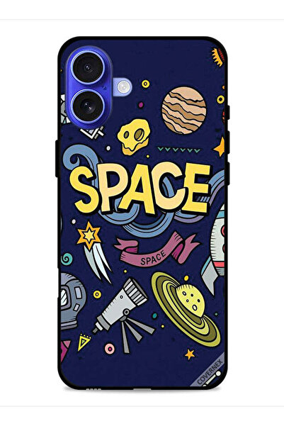 Covernex غطاء حماية لجهاز Apple iPhone 16 برسومات فنية فضائية