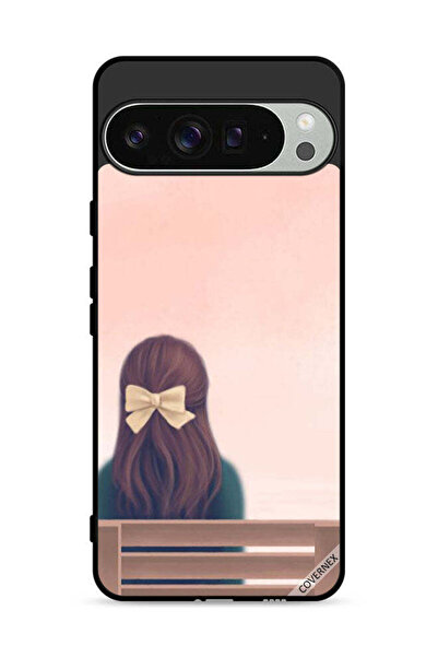 Covernex غطاء حماية لهاتف Google Pixel 9 Pro XL بتصميم فتاة لطيفة