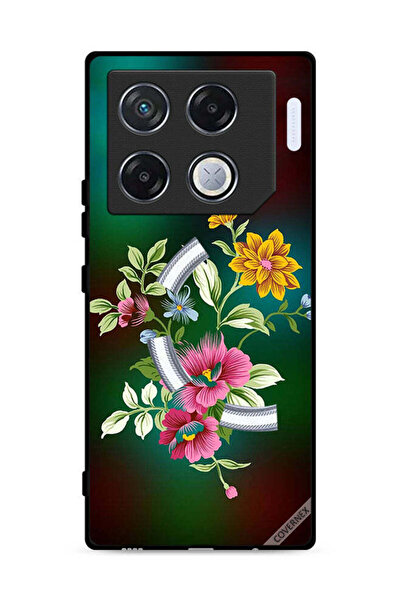 Covernex غطاء حماية لهاتف Infinix GT 20 Pro 5G بنقشة زهور عالية الدقة