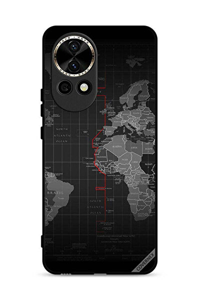 Covernex Huawei nova 12 5G Protective Case Cover World Map