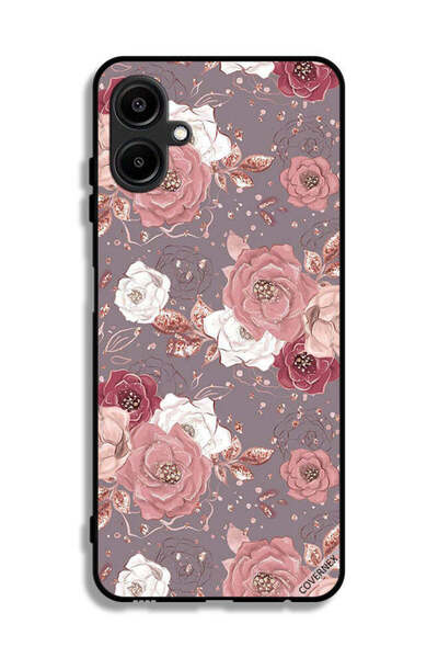 Covernex غطاء حماية لهاتف Samsung Galaxy M06 5G بخلفية زهرية