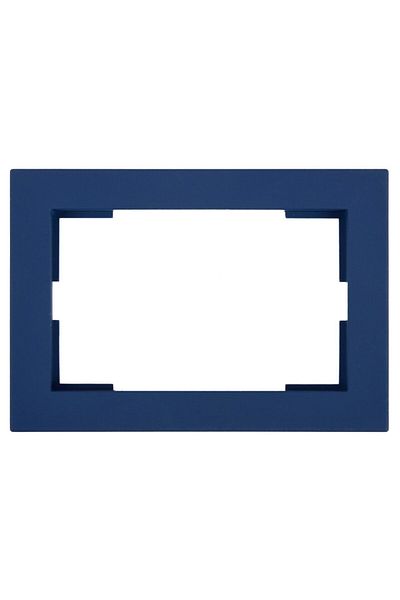 PANASONIC Double Frame for Socket Karre Plus 55 Soft Touch Ocean