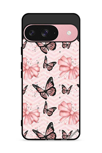 Covernex Google Pixel 9 Protective Case Cover Butterflies Wallpaper