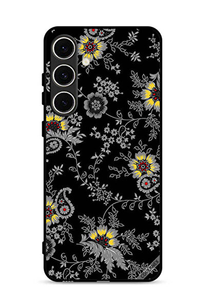 Covernex غطاء حماية لهاتف Samsung Galaxy S24 FE 5G بخلفية زهور فنية