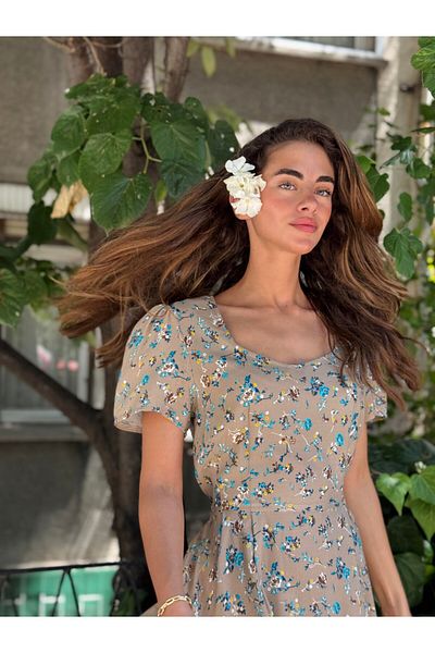 Retrobird Design Matilda Rochie Lungă Femei Multicolor