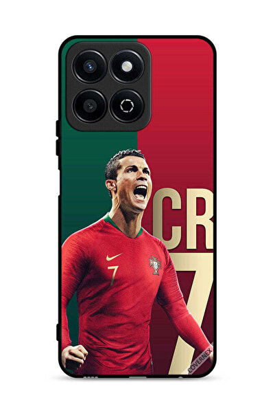 Covernex غطاء حماية لهاتف Honor X7c 4G من تشكيلة كريستيانو رونالدو لفريق البر...