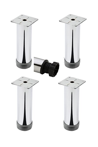 tify Mobila Canapea Baza Scaun Canapea extensibila Picior de ridicare cu blat Metal cromat 15 Cm 4 bucati