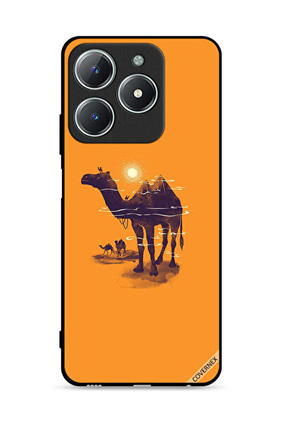 Covernex غطاء حماية لهاتف Realme C63 4G بنقشة جمال وفن الشمس