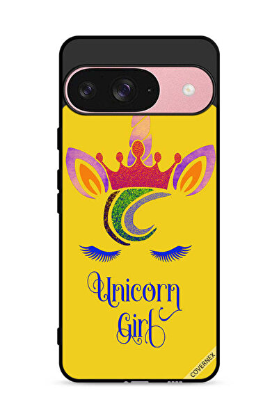 Covernex غطاء حماية لهاتف Google Pixel 9 بتصميم فتاة وحيد القرن