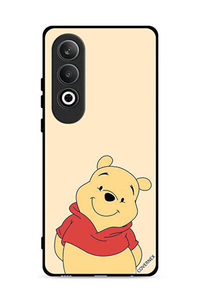 Covernex غطاء حماية لهاتف OnePlus Nord CE4 5G بتصميم الدب في وضع السعادة