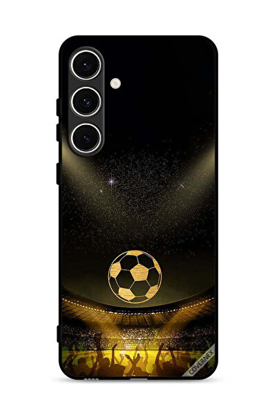 Covernex غطاء حماية لهاتف Samsung Galaxy A36 5G، أسود، بخلفية فيلم كرة قدم كل...