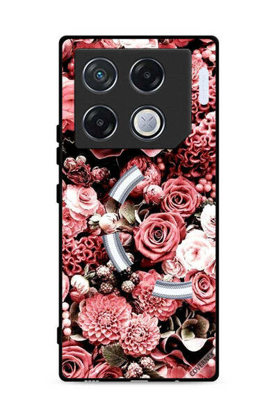 Covernex غطاء حماية لهاتف Infinix GT 20 Pro 5G بلون الخوخ والورود