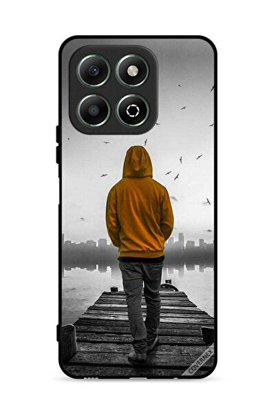 Covernex غطاء حماية لهاتف Honor X6b 4G - فتى حزين يمشي