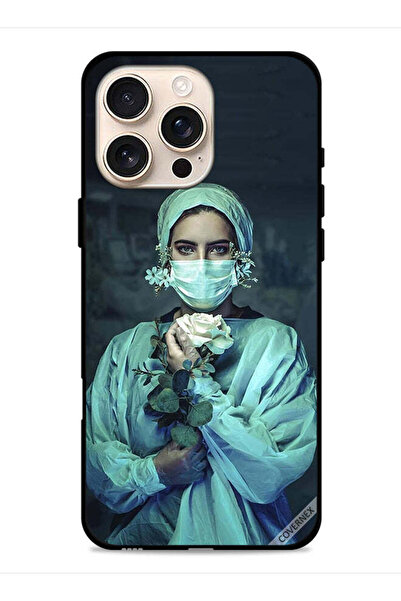 Covernex غطاء حماية لجهاز Apple iPhone 16 Pro Max بتصميم ممرضة فنية